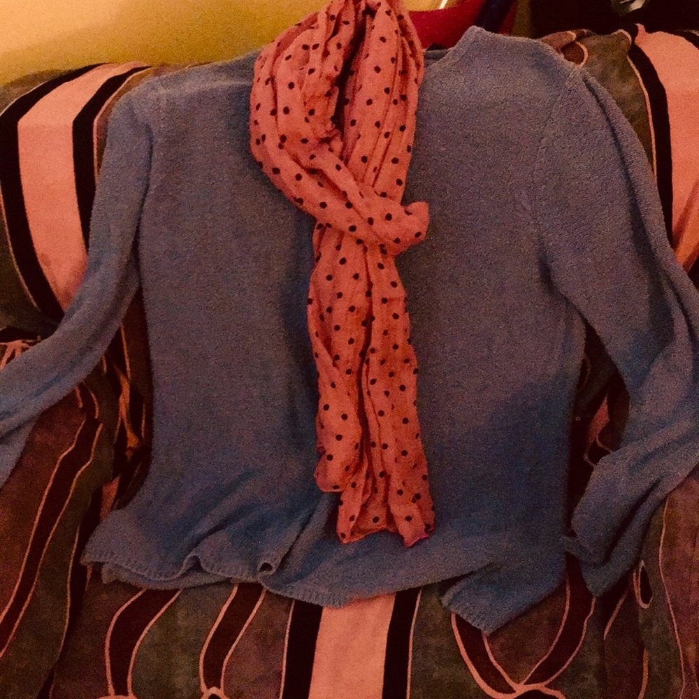 Vintage MODA Knitwear Tunic Periwinkle